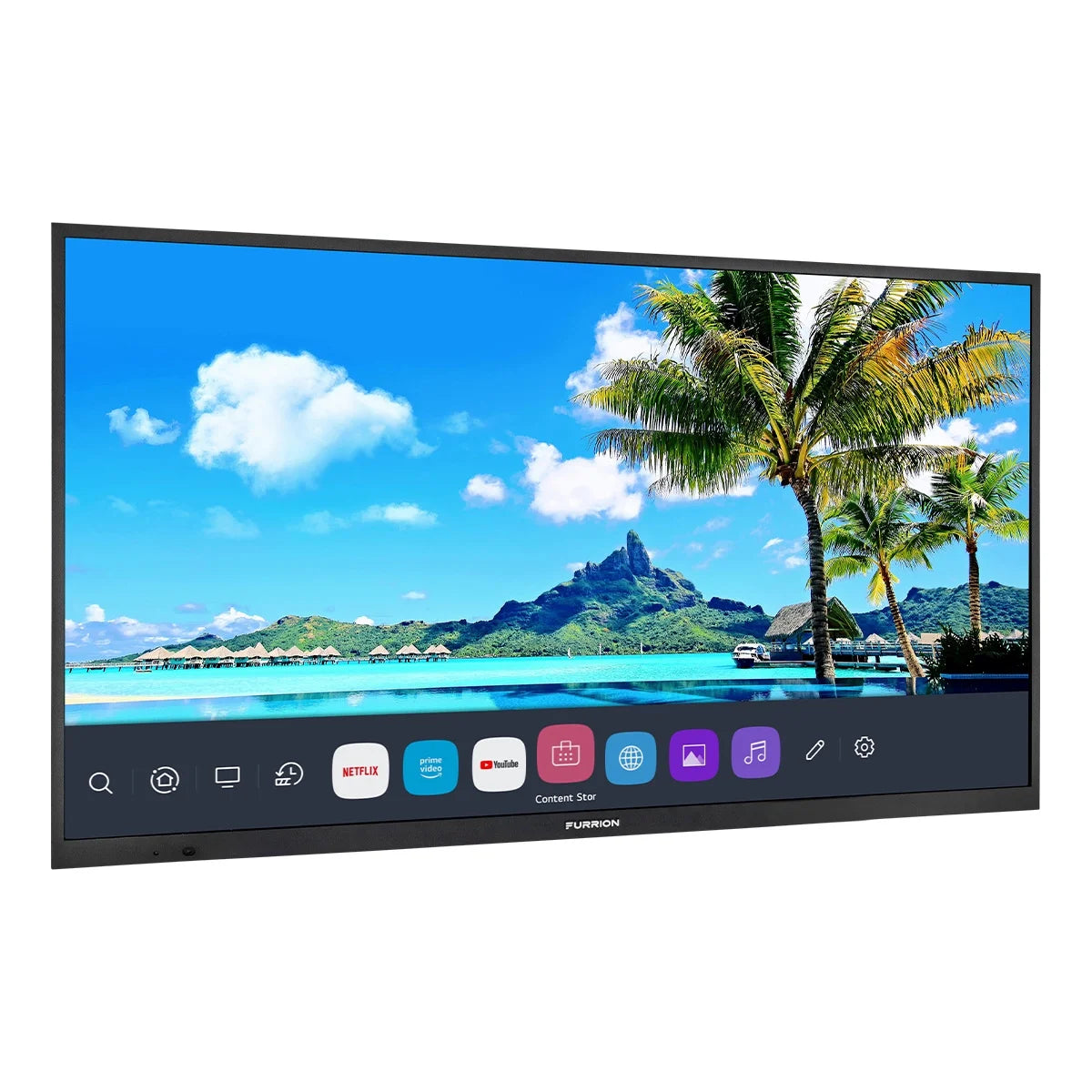 Aurora Sun 75" Smart 4K Ultra-High Definition LED Outdoor TV with Weatherproof Protection & Auto-Brightness Control (2023)