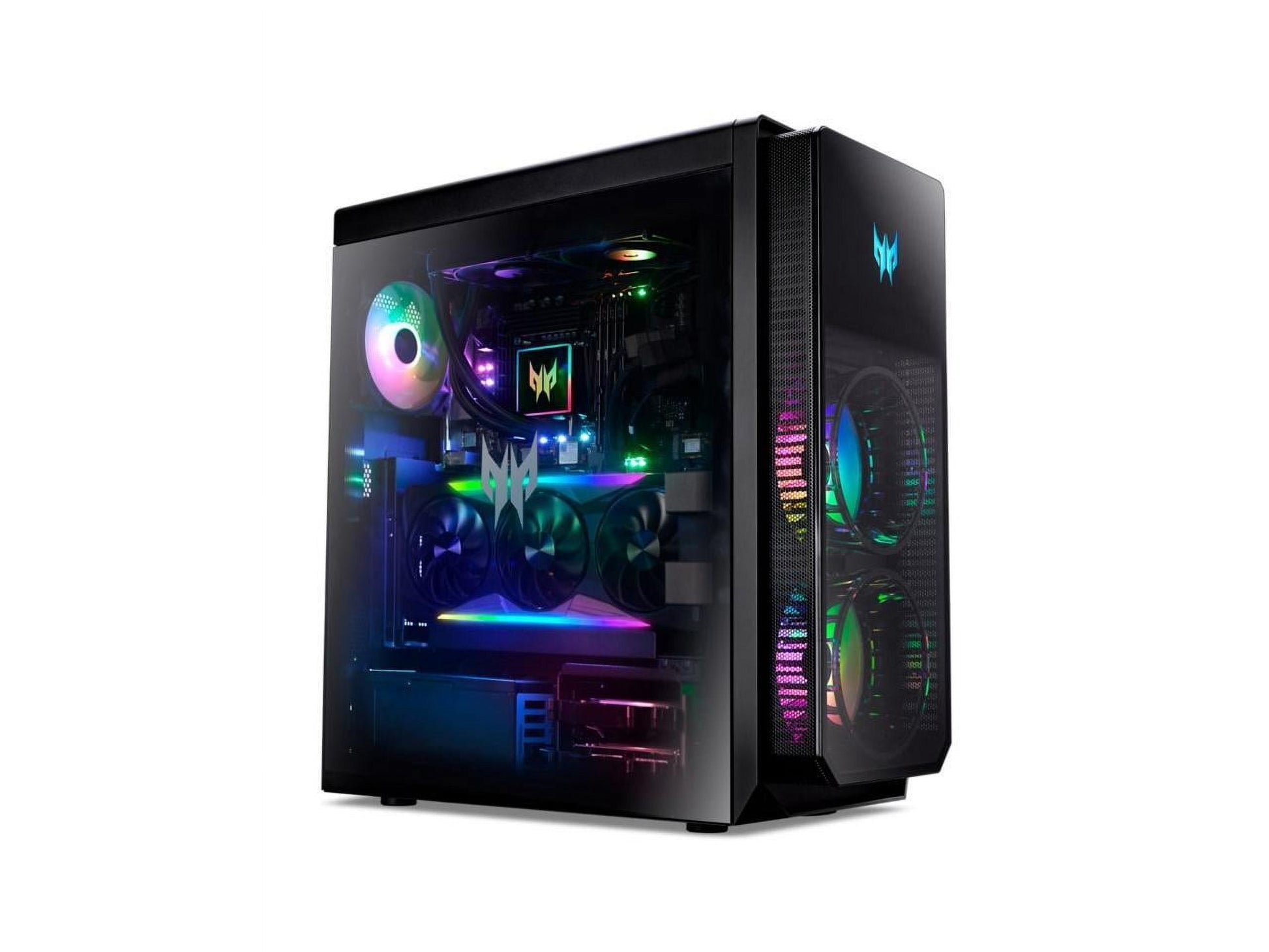 Acer Gaming Desktop PC Predator Orion 7000 PO7-650-UR11 Intel Core I7-13700Kf 32GB DDR5 2TB HDD 1 TB Pcie SSD Geforce RTX 4080 Windows 11 Pro 64-Bit