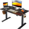 Electric Standing Desk, Height Adjustable Stand up Desk, 40 X 24 Inches Sit Stand Home Office Desk, Computer Desk, Black