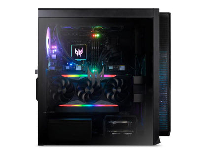 Acer Gaming Desktop PC Predator Orion 7000 PO7-650-UR11 Intel Core I7-13700Kf 32GB DDR5 2TB HDD 1 TB Pcie SSD Geforce RTX 4080 Windows 11 Pro 64-Bit