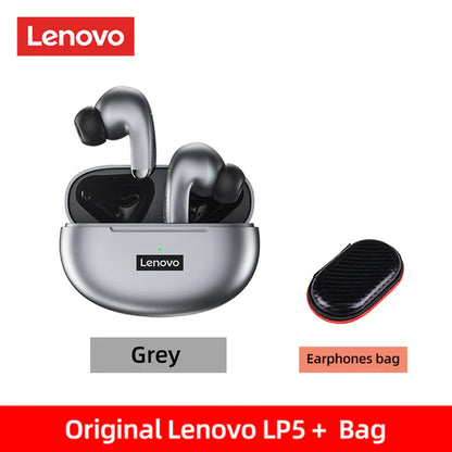 100% Original Lenovo LP5 Wireless Bluetooth Earbuds Hifi Music Earphone with Mic Headphones Sports Waterproof Headset 2022 New