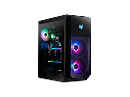 Acer Gaming Desktop PC Predator Orion 7000 PO7-650-UR11 Intel Core I7-13700Kf 32GB DDR5 2TB HDD 1 TB Pcie SSD Geforce RTX 4080 Windows 11 Pro 64-Bit