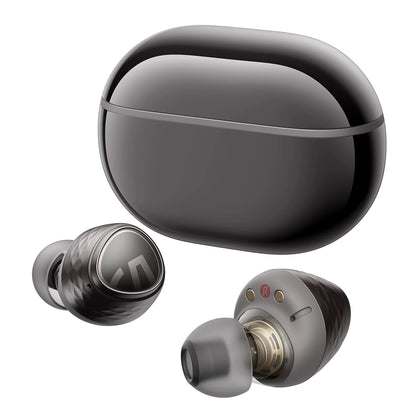 Engine4 Hi-Res Bluetooth 5.3 Wireless Earbuds with LDAC, Coaxial Dual Dynamic Drivers for Stereo Sound, Total 43 Hrs