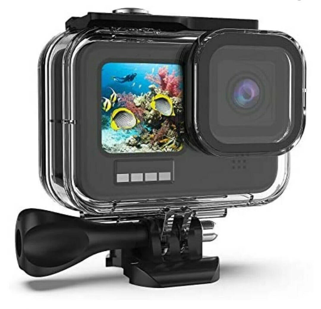 For Gopro Hero 11 10 9 Black Underwater Waterproof Housing Case Diving Protect