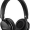 Noise Cancelling Headphones -  Bluetooth Headphones with Microphone, Wireless Headsets with Touch Control, Gaming Headphones with Mic, 33 Hours Playtime for Travel, Work, Game (Black)